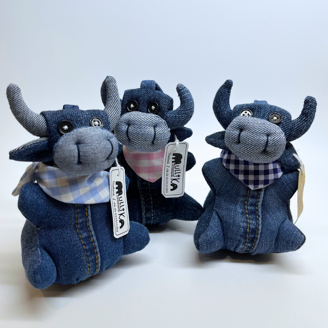 Lucky Buffalo Keychain Plush